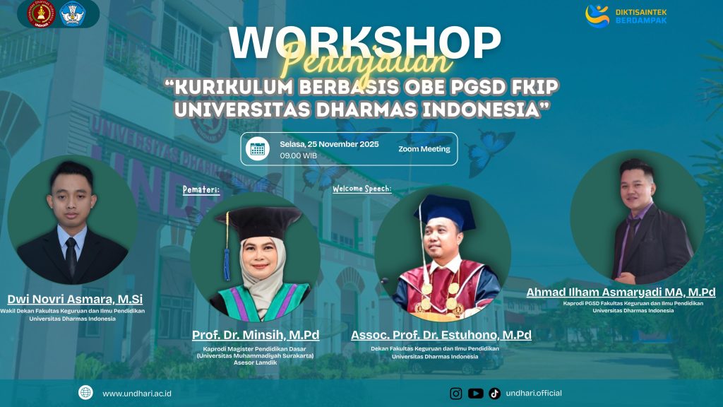 PGSD FKIP UNDHARI Pacu Persiapan Akreditasi Unggul lewat Workshop Penyelarasan Kurikulum OBE